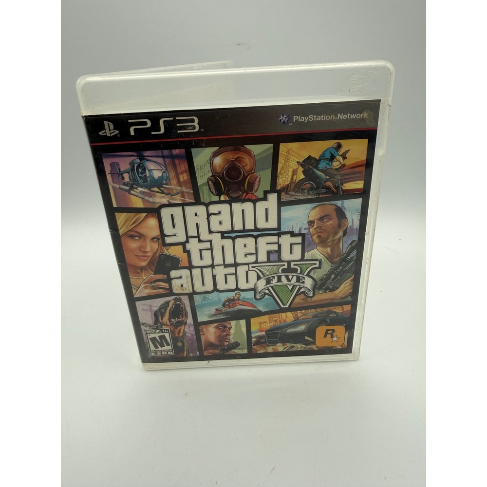 Rockstar Grand Theft Auto V PS3 One Size Multicolor Excellent Action Adventure